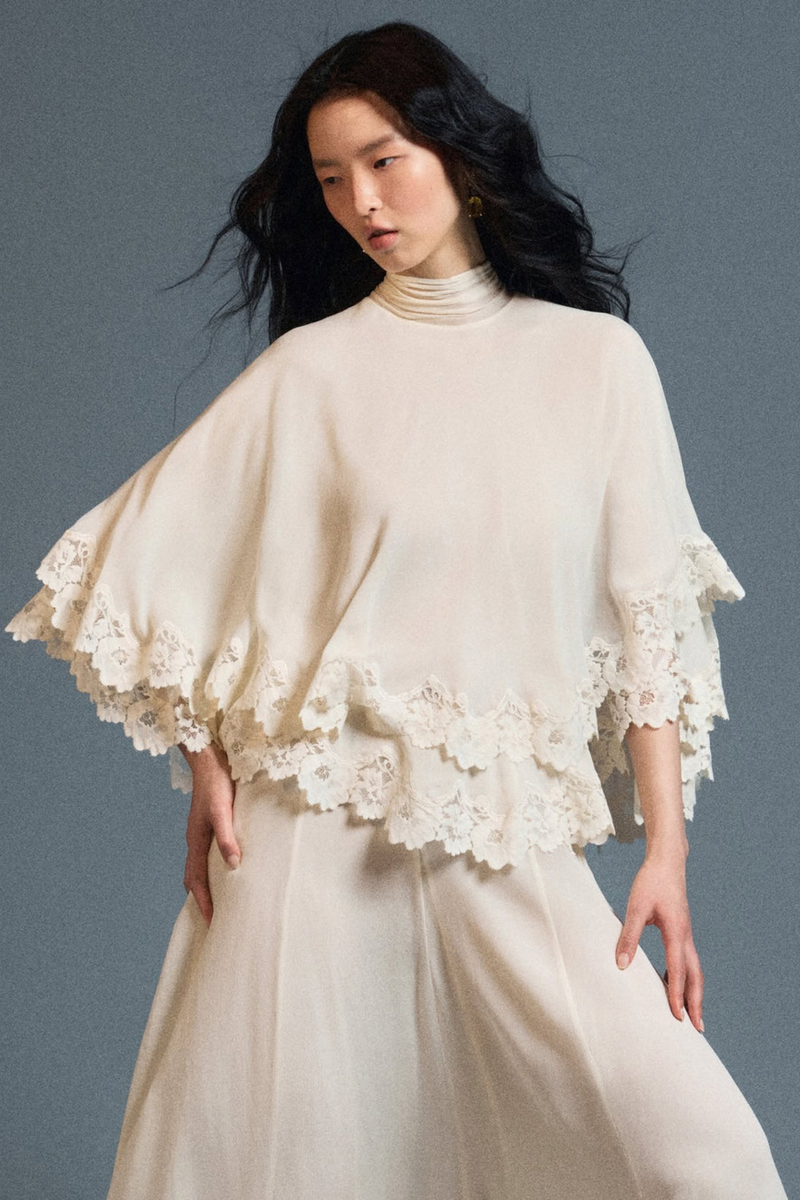 Amalfi Lace Cape