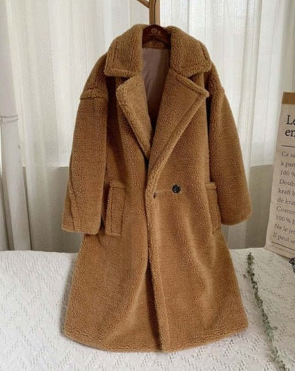 MILENA ECO FUR BEAR COAT