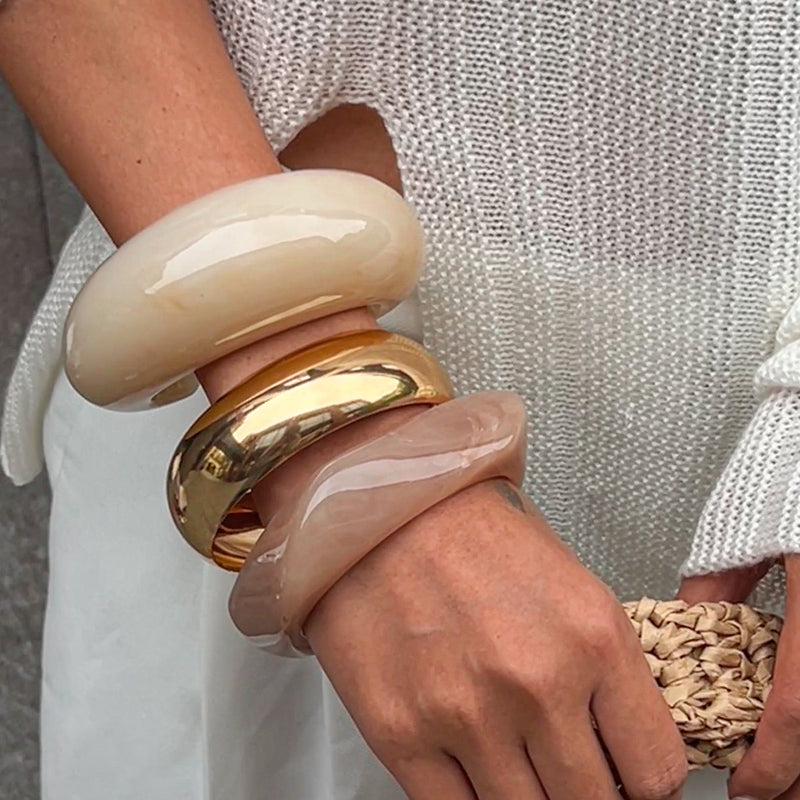 Smooth Vintage Geometric Bracelet