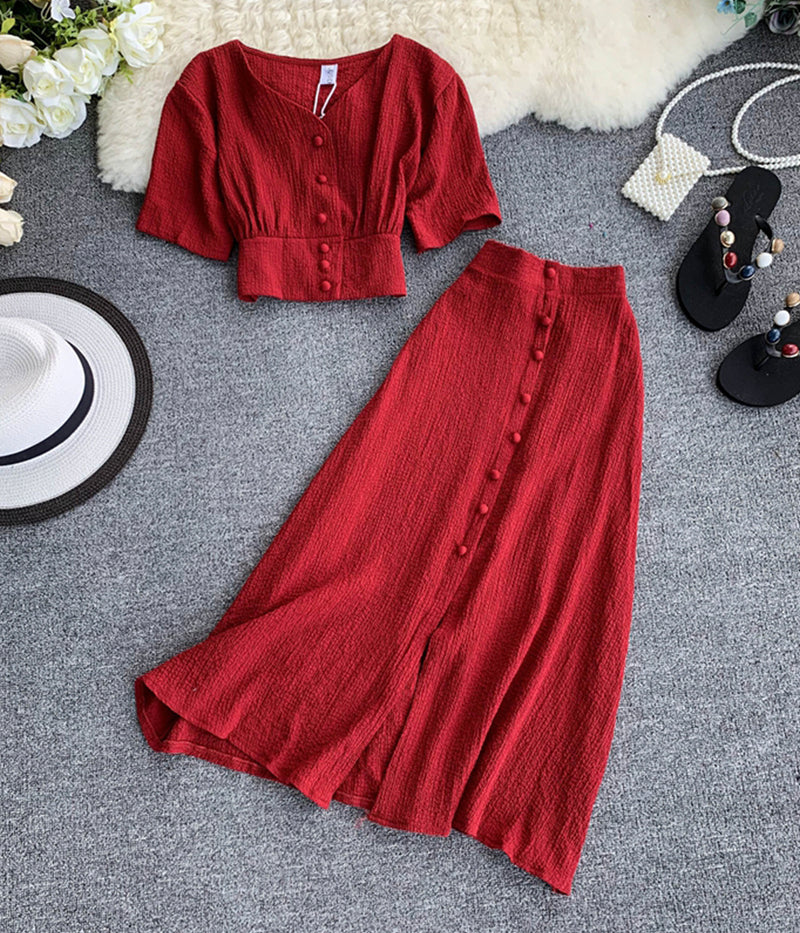 Two-piece dress summer dress S21